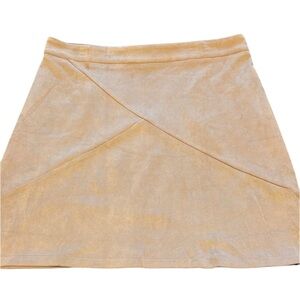 Mangopop Faux Suede Mini Skirt NWT Size XXL